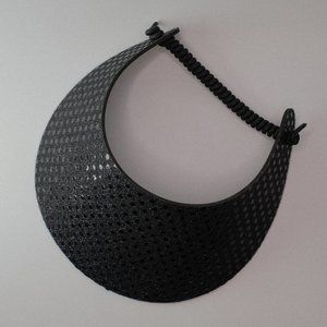 Sequin Women Ladies Sun Visor Hat, No Pinch Foam, Black, Pool, Golf, Trip